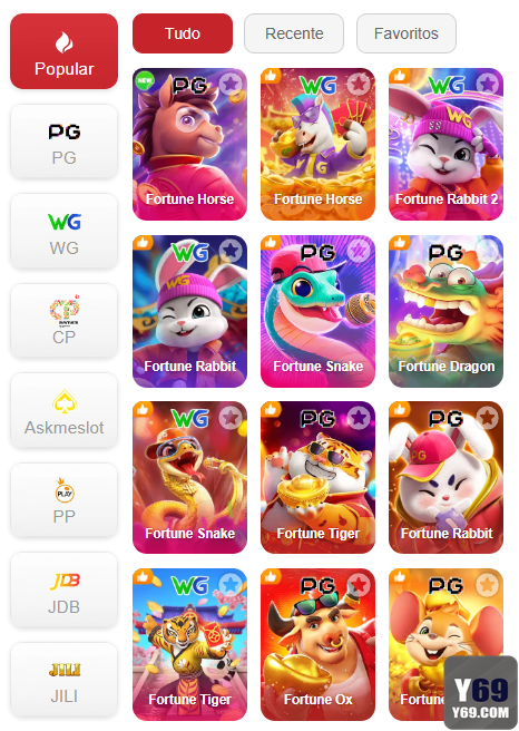 Experiência de Jogos y69.com